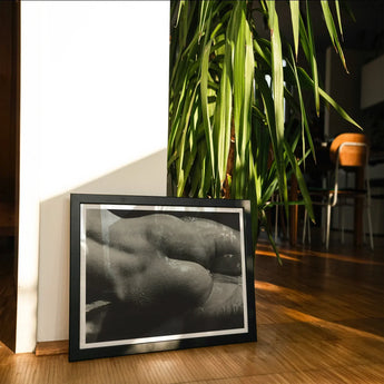 Rebecca Salsbury Strand - Alfred Stieglitz Fine Art Print / Canvas Black-framed Black-and-white Artistic Nude Photograph Wall Alfred
