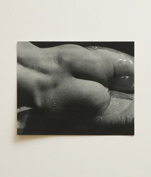 Black-and-white Photographic Print Wet Muscular Human Torso Alfred Stieglitz, Rebecca Salsbury Strand, Fine Art