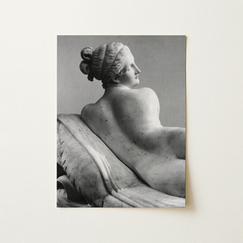Reclining Naiad - Stampa d'arte di Antonio Canova / Tela, 12x16’’ / 31x41cm / Senza cornice / senza bordo, Poster, stampe e opere d'arte visiva, Toby Leon