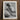 Framed Black White Photograph Marble Statue Classical Female Young Naiad Reclines, Half-turned, Profile Catching Pale, Ash-gray, Light,