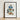 Framed Botanical Illustration Vibrant Orange Bird Perched Among James Bolton’s Artistic Dreaming, Red Avadavat Gentian Sawfly, Nature’s
