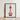 Framed Artwork Red Glass Perfume Bottle Intricate White Keane Decorative Glassware, Art Print