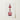 Red Glass Perfume Bottle Intricate White Floral Etchings Keane Decorative Glassware, Art Print