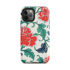 Red Peonies - Owen Jones Floral Iphone Case, 11 Pro / Matte, Floral Patterned Phone Case