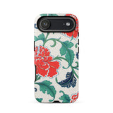 Red Peonies - Owen Jones Floral Phone Case, Iphone 17 Air / Matte, Mobile Cases, Toby Leon
