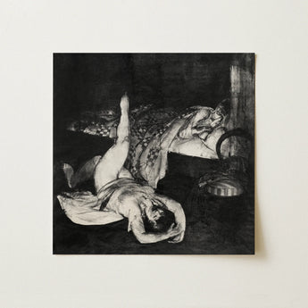 Reducing Exercises - George Bellows Art Print / Canvas, 12x12’’ / 31x31cm / Unframed / no Border, Posters Prints & Visual Artwork, Toby Leon