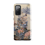 Regalia - Surreal Succulent Cornucopia Phone Case Samsung Galaxy S20 Fe / Gloss Intricate Artistic Design Layered Marine Floral, Iphone,