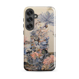 Regalia - Surreal Succulent Cornucopia Phone Case Samsung Galaxy S25 Plus / Gloss Phone Case Intricate Surreal Floral Marine Life Design