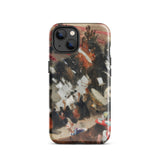 Repetitie van het Pasdeloup-orkest - John Singer Sargent iPhone-hoesje, 13 / Glans, hoesjes voor mobiele telefoons, Toby Leon