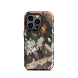 Repetitie van het Pasdeloup-orkest - John Singer Sargent iPhone-hoesje, 14 Pro / Glans, hoesjes voor mobiele telefoons, Toby Leon