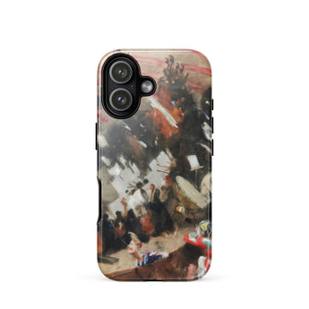 Repetitie van het Pasdeloup Orkest - John Singer Sargent Iphone Case, 17 / Gloss, Mobiele Telefoonhoesjes, Toby Leon