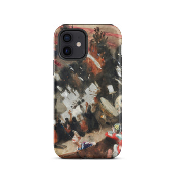 Repetitie van het Pasdeloup Orkest - John Singer Sargent iPhone-case, 12 / Mat, Telefoonhoesjes, Toby Leon