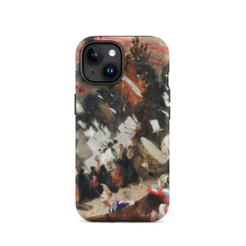 Repetitie van het Pasdeloup Orkest - John Singer Sargent iPhone-case, 15 / Mat, Telefoonhoesjes, Toby Leon