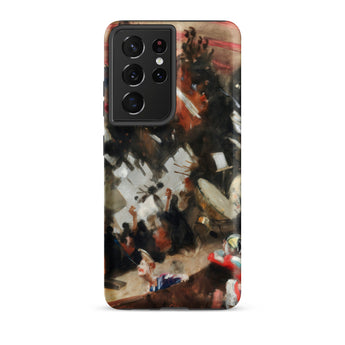 Rehearsal of the Pasdeloup Orchestra - John Singer Sargent Phone Case, Samsung Galaxy S21 Ultra / Matte, Mobile Cases, Toby Leon