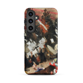 Rehearsal of the Pasdeloup Orchestra - John Singer Sargent Phone Case, Samsung Galaxy S24 Plus / Matte, Mobile Cases, Toby Leon