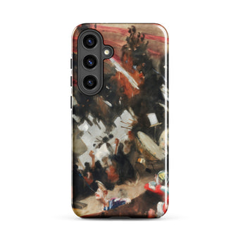 Rehearsal of the Pasdeloup Orchestra - John Singer Sargent Phone Case Samsung Galaxy S24 Plus / Gloss Phone Case Dynamic Impressionistic