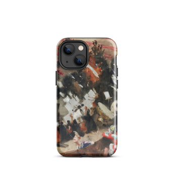 Rehearsal of the Pasdeloup Orchestra - John Singer Sargent Phone Case Iphone 13 Mini / Gloss Rugged Matte-finish Phone Case Dynamic