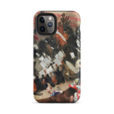 Rehearsal of the Pasdeloup Orchestra - John Singer Sargent Phone Case Iphone 11 Pro / Matte Rugged Matte-finish Phone Case Dynamic Abstract