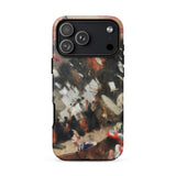 Rehearsal of the Pasdeloup Orchestra - John Singer Sargent Phone Case Iphone 17 Pro Max / Matte Rugged Phone Case Vibrant Abstract Painting