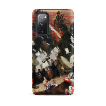 Rehearsal of the Pasdeloup Orchestra - John Singer Sargent Phone Case Samsung Galaxy S20 Fe / Matte Phone Case Vibrant Abstract Painting