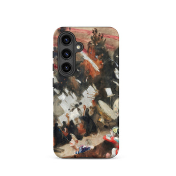 Rehearsal of the Pasdeloup Orchestra - John Singer Sargent Phone Case Samsung Galaxy S24 / Matte Phone Case Vibrant Impressionistic