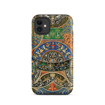 Renaissance Pattern - Auguste Racinet Iphone Case 11 / Matte Ornate Patterned Phone Case Auguste Racinet Art, Case’s Kaleidoscopic Journey,