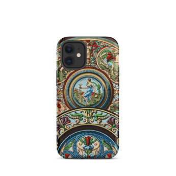 Renaissance Pattern - Auguste Racinet Iphone Case, 12 Mini / Matte, Mobile Phone Cases, Toby Leon