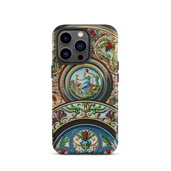 Renaissance Pattern - Auguste Racinet Iphone Case 13 Pro / Matte Ornate Patterned Phone Case Auguste Racinet, Cradle Renaissance Opulence,