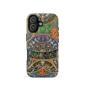 Renaissance Pattern - Auguste Racinet Iphone Case 17 / Matte Iphone 12 Case Intricate Medieval Tapestry Design Vibrant Auguste Racinet Art,