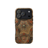 Renaissance Pattern - Auguste Racinet Iphone Case 17 Pro / Matte 12 Max Geometric Brown Decorative, Extravagance, Mobile Phone Cases