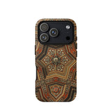 Renaissance Pattern - Auguste Racinet Iphone Case 17 Pro / Matte Iphone 12 Pro Max Case Geometric Pattern Brown Auguste Racinet Decorative,