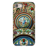 Renaissance Pattern - Auguste Racinet Iphone Case 8 / Matte Ornate Phone Case Classical Artwork Mythological Figures Intricate Auguste