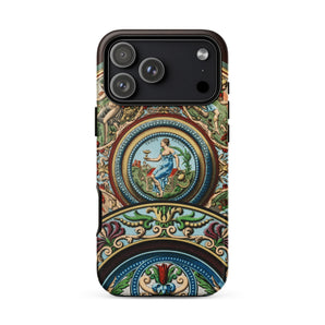 Renaissance Pattern - Auguste Racinet Iphone Case 17 Pro Max / Matte Iphone 12 Pro Max Case Intricate Floral Mythological Auguste Racinet,