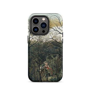 Rendezvous im Wald - Henri Rousseau iPhone-Hülle, 14 Pro / Matt, Handyhüllen, Toby Leon