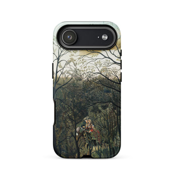 Rendezvous im Wald - Henri Rousseau iPhone-Hülle, 17 Air / Matt, Handyhüllen, Toby Leon