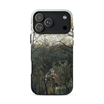 Rendezvous im Wald - Henri Rousseau iPhone-Hülle, 17 Pro Max / Matt, Handyhüllen, Toby Leon