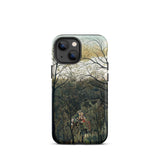 Rendezvous in the Forest - Henri Rousseau Phone Case Iphone 13 Mini / Matte Phone Case Forest Scene Henri Rousseau, Rousseau’s Emerald