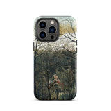 Rendezvous in the Forest - Henri Rousseau Phone Case Iphone 13 Pro / Matte Phone Case Forest Scene Henri Rousseau, Rousseau’s Emerald Hush,