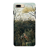 Rendezvous in the Forest - Henri Rousseau Phone Case Iphone 8 Plus / Matte Phone Case Forest Scene Henri Rousseau, Rousseau’s Emerald Hush,