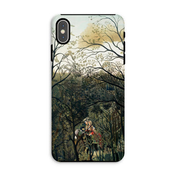 Rendezvous in the Forest - Henri Rousseau Phone Case Iphone Xs Max / Matte Phone Case Forest Scene Henri Rousseau, Rousseau’s Emerald Hush,