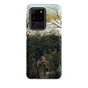 Rendezvous in the Forest - Henri Rousseau Phone Case Samsung Galaxy S20 Ultra / Matte Phone Case Detailed Illustration Two Figures Dense