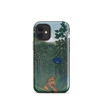 The Repast of the Lion - Henri Rousseau Phone Case, Iphone 12 Mini / Gloss, Mobile Cases, Toby Leon
