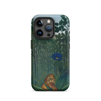 The Repast of the Lion - Henri Rousseau Phone Case, Iphone 15 Pro / Matte, Mobile Cases, Toby Leon