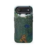The Repast of the Lion - Henri Rousseau Phone Case Iphone 17 Air / Matte Rugged Phone Case Detailed Illustration Lion Dense Jungle Henri