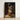 Black-framed Canvas Print Man Ornate Patterned Traditional Attire Vasily Vereshchagin Art, Central Asian Falconry, Kyrgyz Hunter