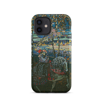 Coppia a Cavallo - Custodia Iphone Wassily Kandinsky, 12 / Opaco, Custodie per Cellulari, Toby Leon