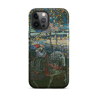 Coppia a Cavallo - Custodia Iphone Wassily Kandinsky, 12 Pro Max / Opaco, Custodie per Cellulari, Toby Leon