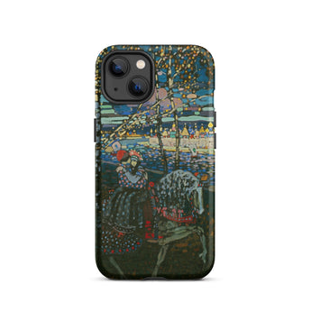 Coppia a cavallo - Custodia Iphone Wassily Kandinsky, 13 / Opaca, Custodie per cellulari, Toby Leon