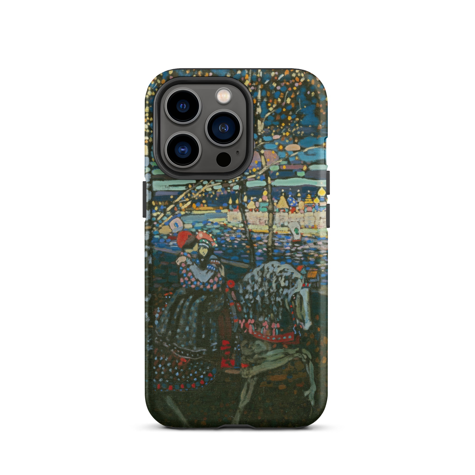 Riding Couple - Wassily Kandinsky Iphone Case, 13 Pro / Matte, Artistic Phone Case