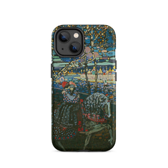 Coppia a cavallo - Custodia Iphone Wassily Kandinsky, 14 / Opaca, Custodie per cellulari, Toby Leon